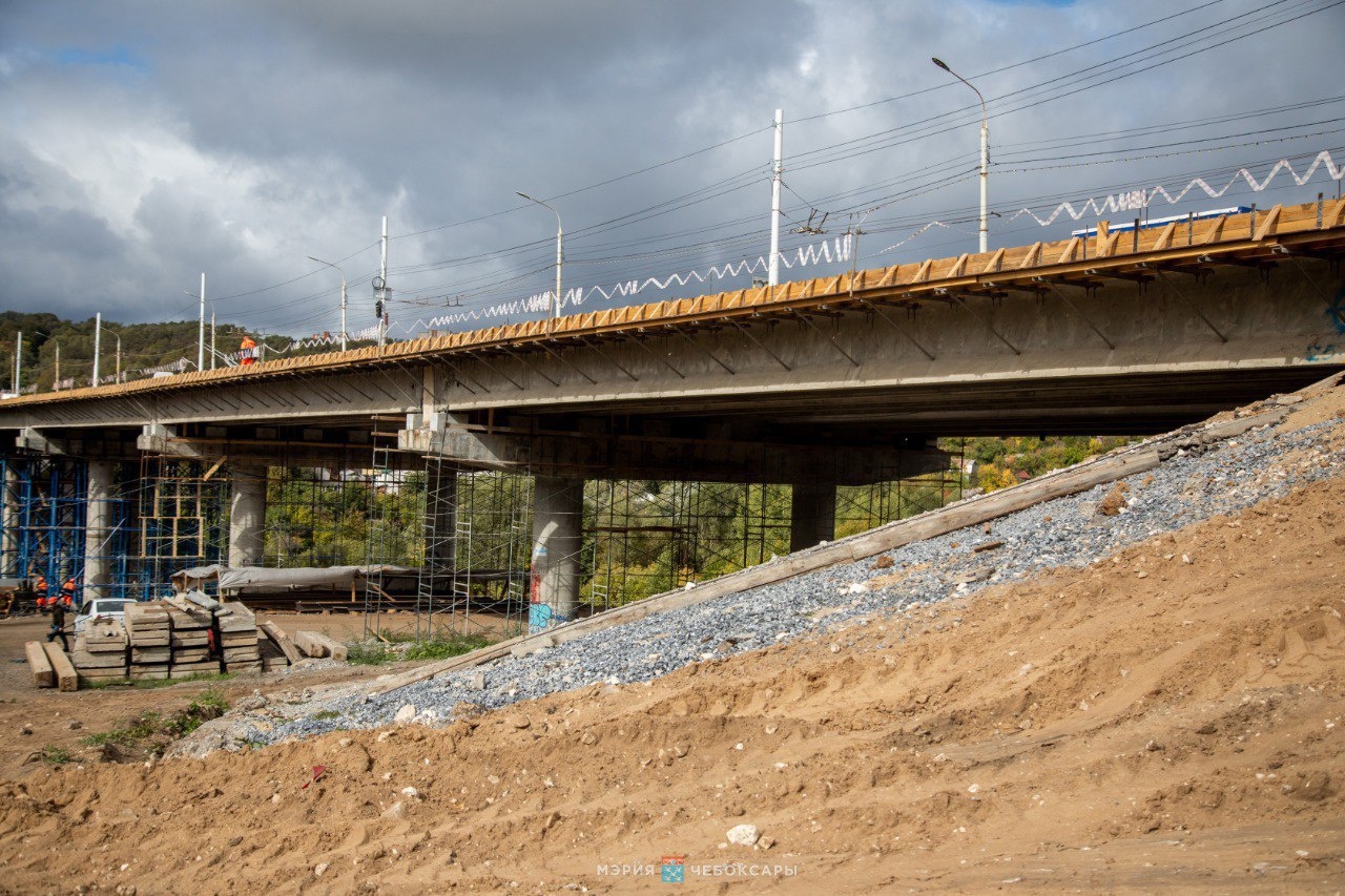 Октябрьский мост в Чебоксарах планируют перекрыть на следующей неделе