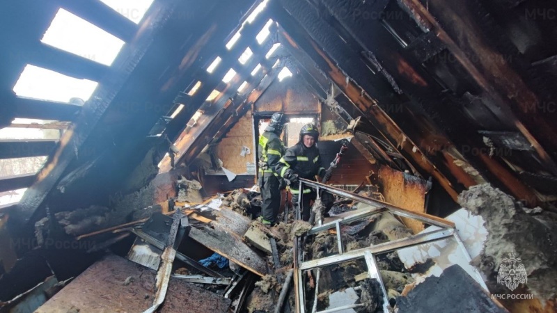 Мужчина погиб в загоревшемся доме в чувашской деревне