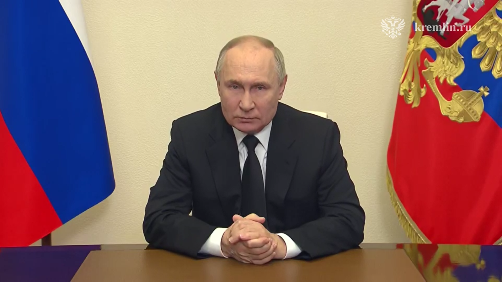 Владимир Путин обратился в народу России в связи с терактом в "Крокус Сити Холле"