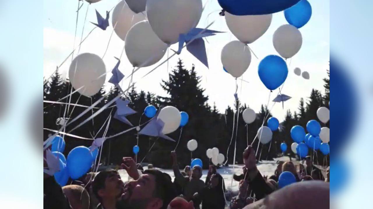В Чебоксарах в память о погибших в теракте в "Крокус Сити Холле" провели акцию памяти "Журавли"