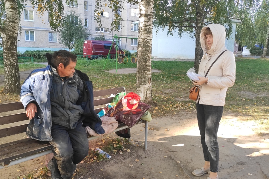 Бездомный с пропиской на лавочке в Новочебоксарске благодарен "ночлежке" за помощь: "Хочу начать новую жизнь"