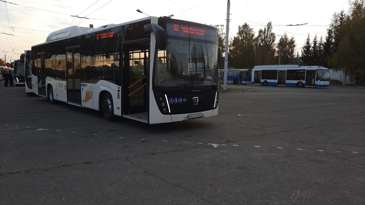  На 52-й маршрут в Чебоксарах выйдут новые большие автобусы