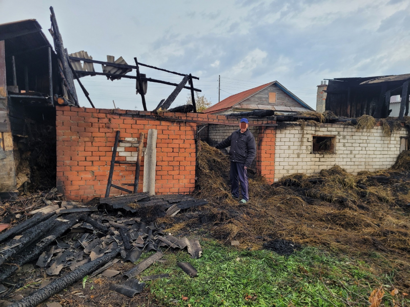 В Чувашии участковый дал наводку на возможного поджигателя сена с ущербом в 400 тысяч и оказался прав