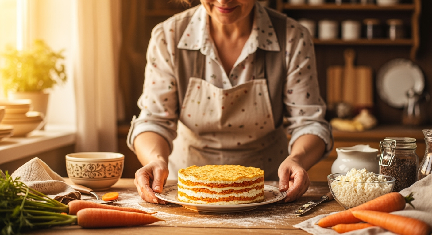 Вкус детства с секретом: рецепт морковно-творожного пирога, который покорит всю семью