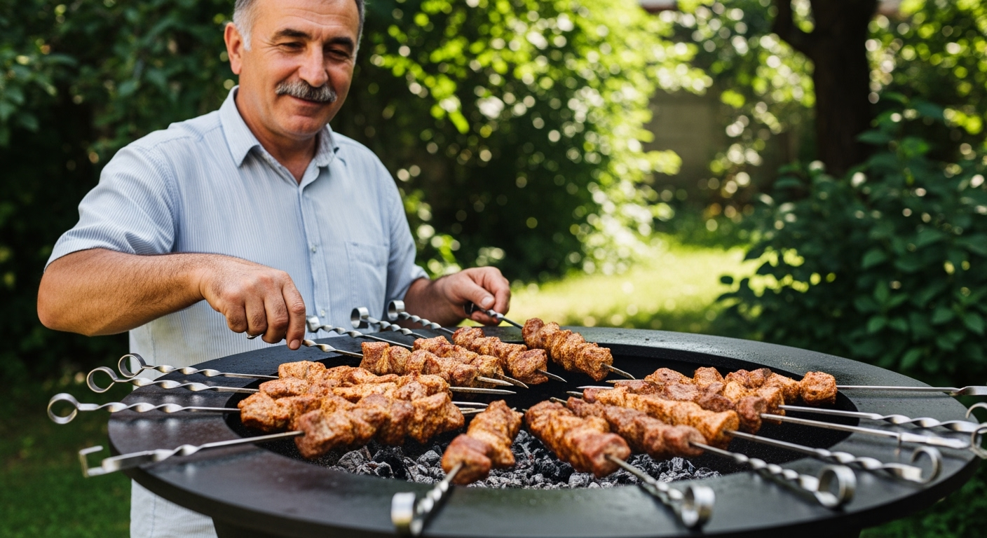 Вот как грузины готовят мясо для шашлыка - забудьте об уксусе, майонезе и соевом соусе. Просто тает во рту