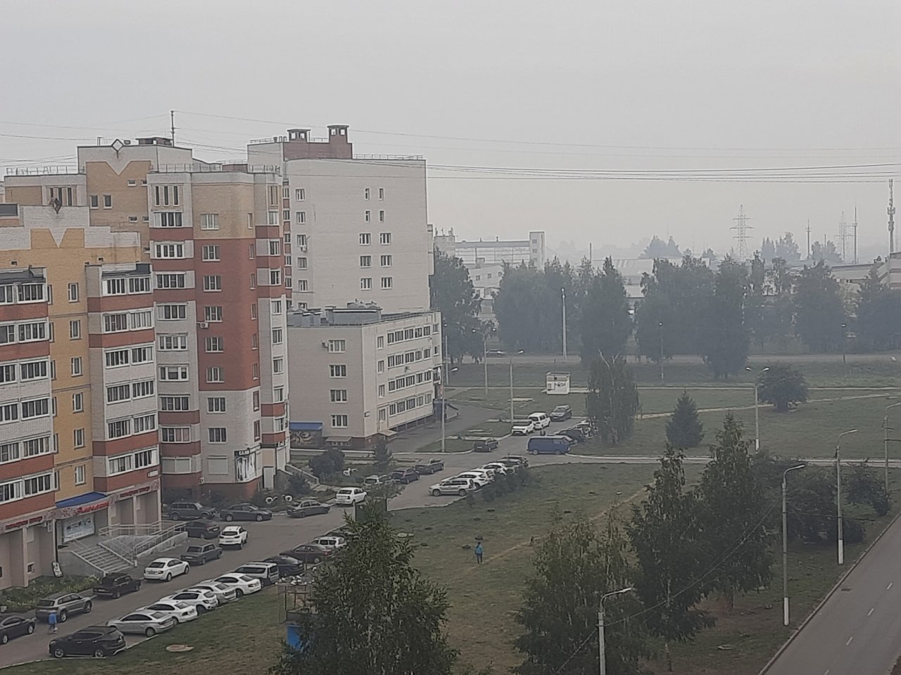 Чебоксары и Новочебоксарск накрыл смог и запах гари | 24.08.2021 |  Чебоксары - БезФормата