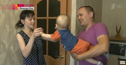 О семье из Йошкар-Олы с тяжелобольным ребенком показали сюжет на "Первом канале" (ВИДЕО)