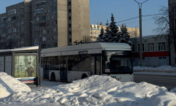 Зима как индикатор: как работает транспорт в Новочебоксарске